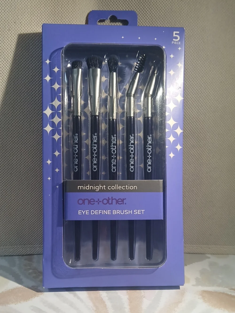 Midnight Collection Purple Eye Define Brush Set - 5 Piece